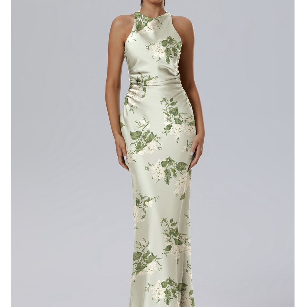 Safe Floral Bridesmaid Dress | AW TEIGNE DRESS